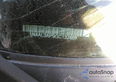 2016 Nissan Altima 2.5 Sl из США, поврежденный, VIN 1N4AL3AP9GC132469